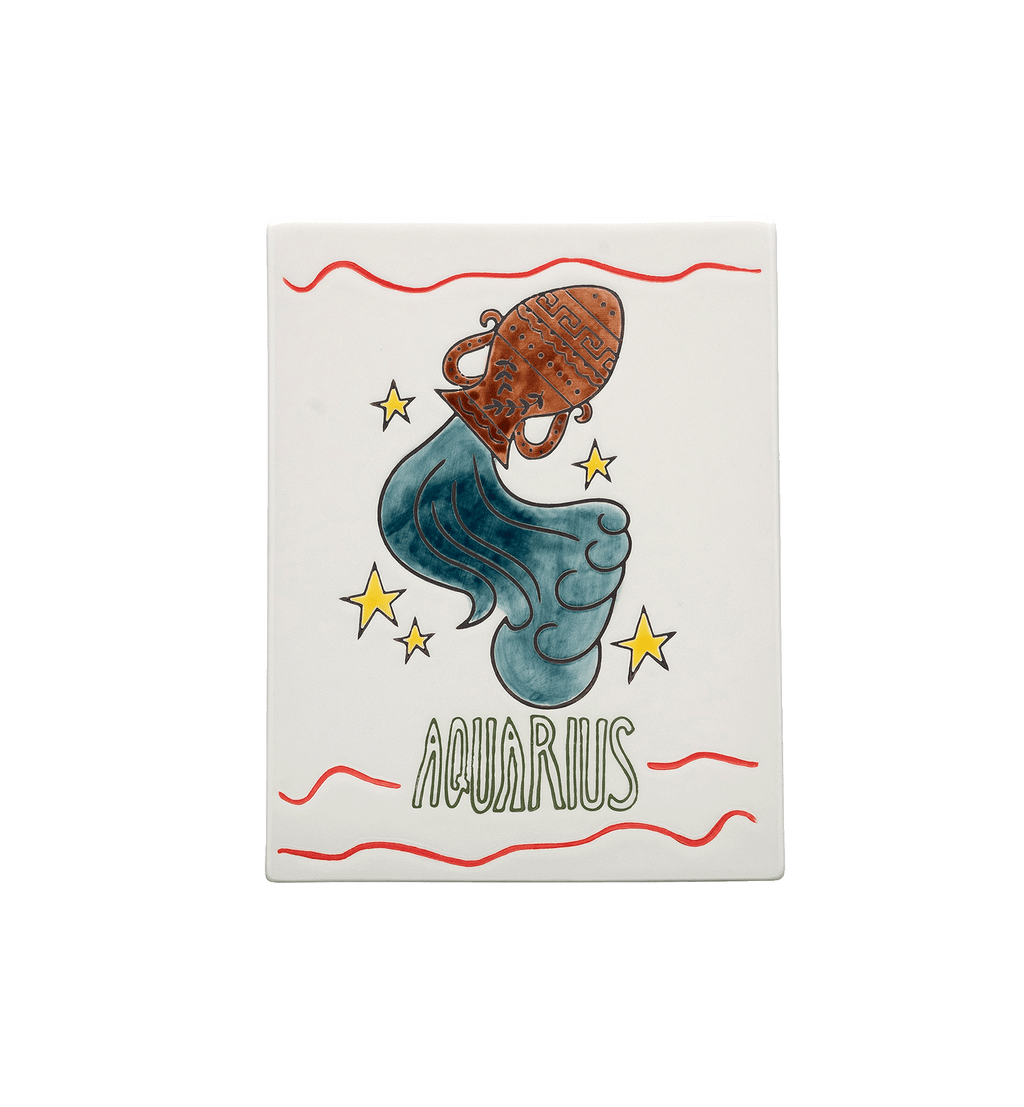 Aquarius Zodiac Wall Decoration
