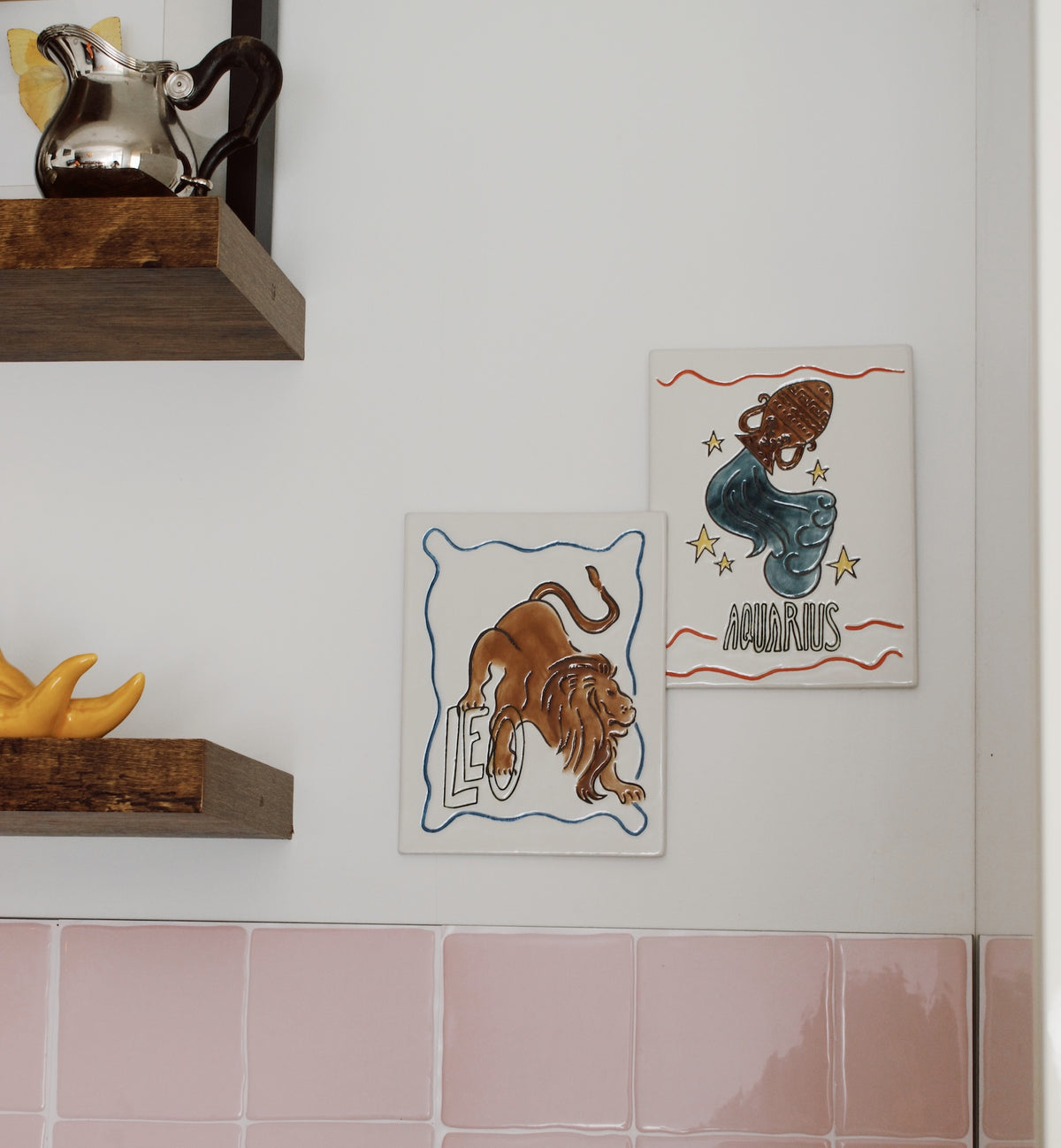 Aquarius Zodiac Wall Decoration