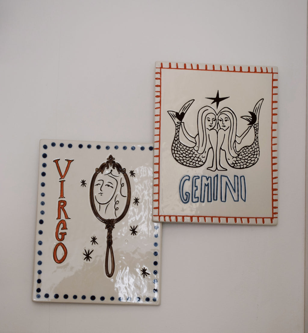 Gemini Zodiac Wall Decoration